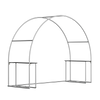 Round Arch Trade Show Booth with Shelf