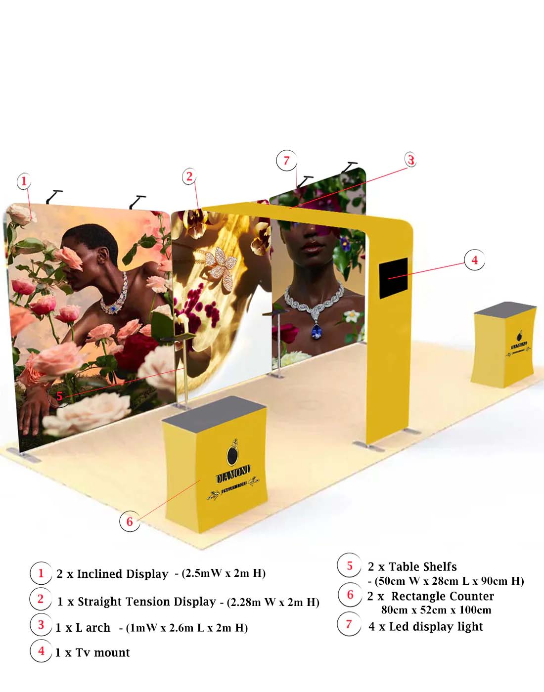 The Ultimate Exhibition Ensemble -6m x 3m