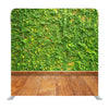 Brown Wall With Green Plants Media Wall - Backdropsource