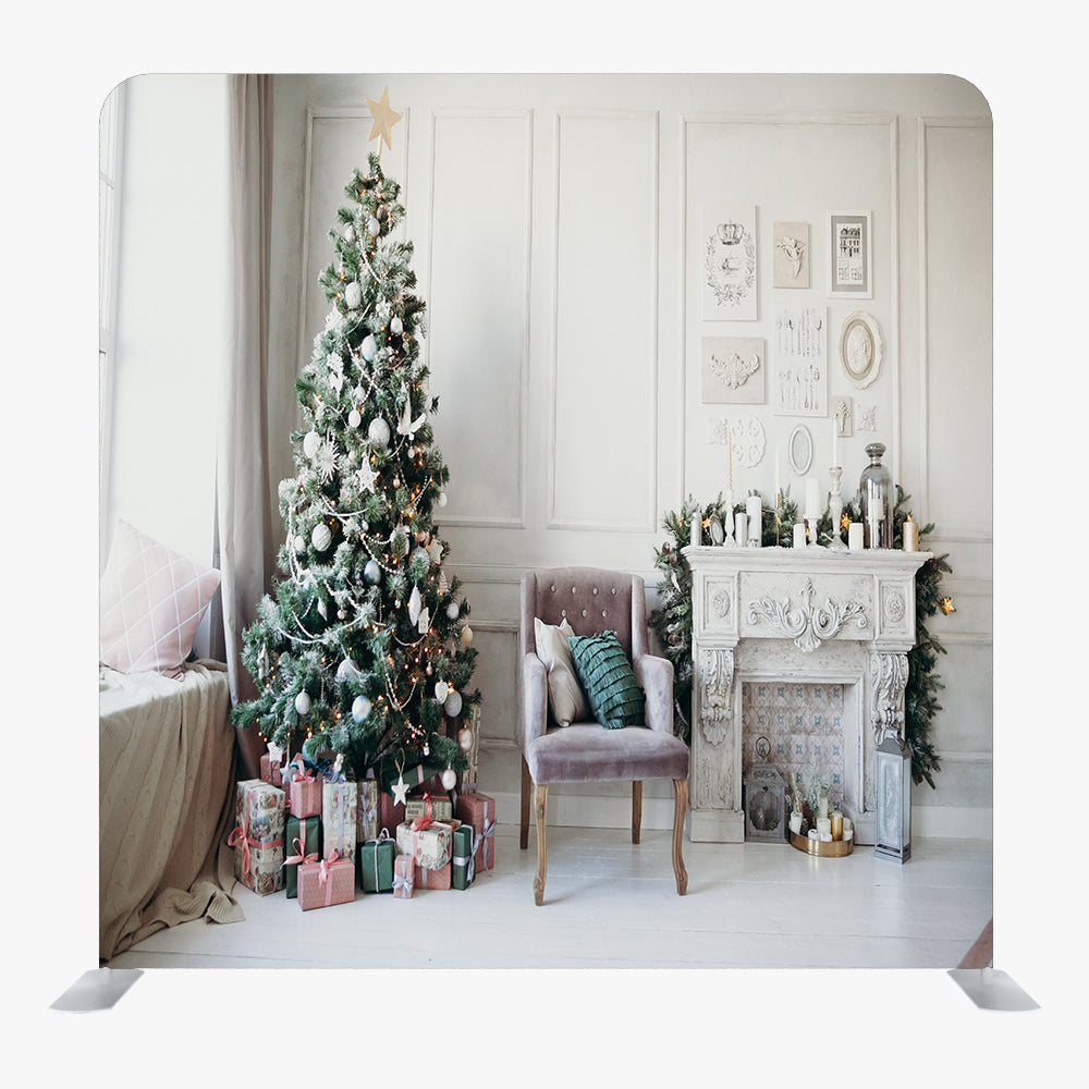 Christmas STRAIGHT TENSION FABRIC MEDIA WALL - 117 - Backdropsource