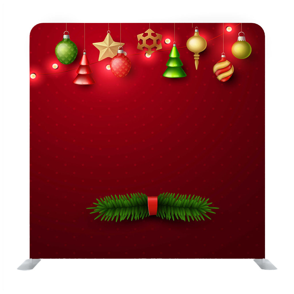 Christmas Back Ground Media Wall - Backdropsource