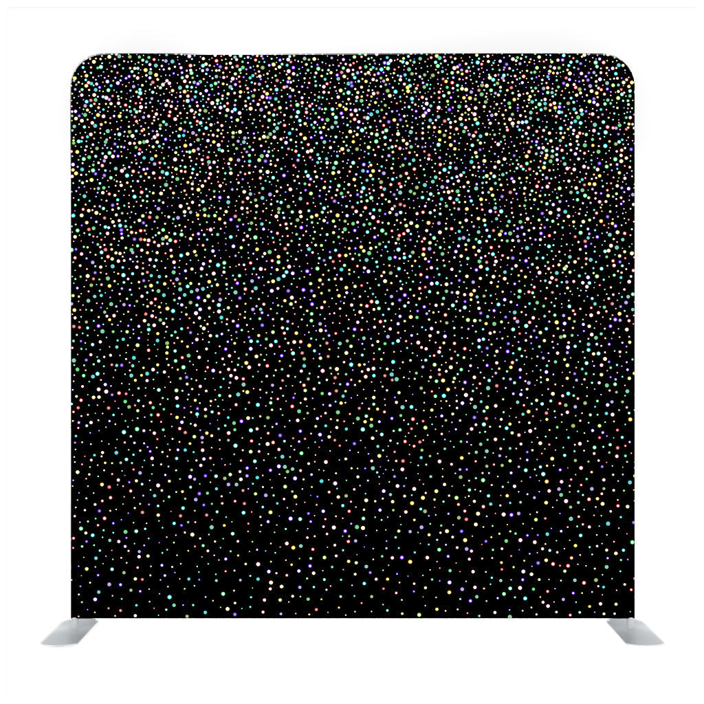 Colorful Sparkly Glitter Wallpaper Tension Fabric Backdrop - Backdropsource