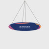 Sky Tube Ellipse Hanging Banner - Face Down - Backdropsource