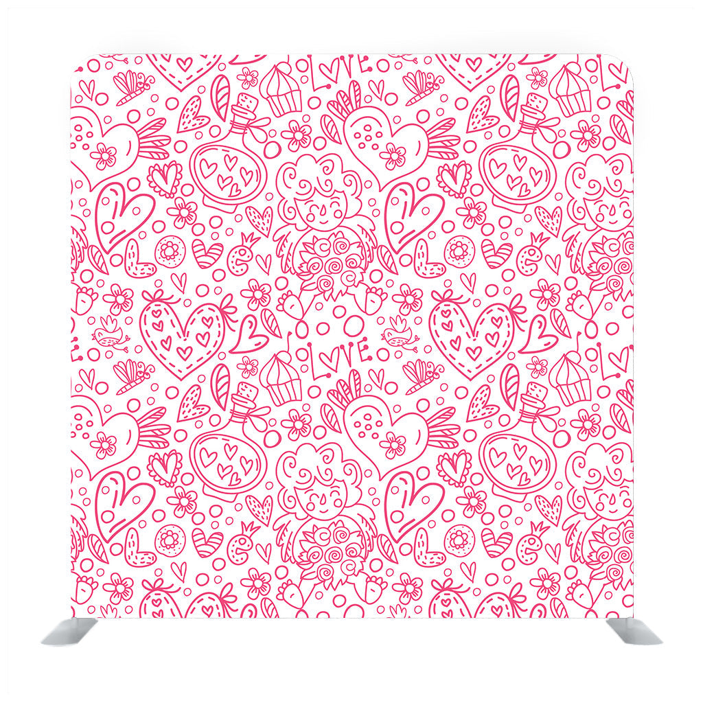 Floral print texture  Media wall - Backdropsource