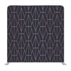 Geometric Copper Pattern Media Wall - Backdropsource