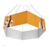 Sky Tube Hexagon Hanging Banner - Backdropsource