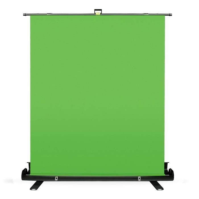 Green screen Collapsible and Retractable Chromakey Panel - Backdropsource