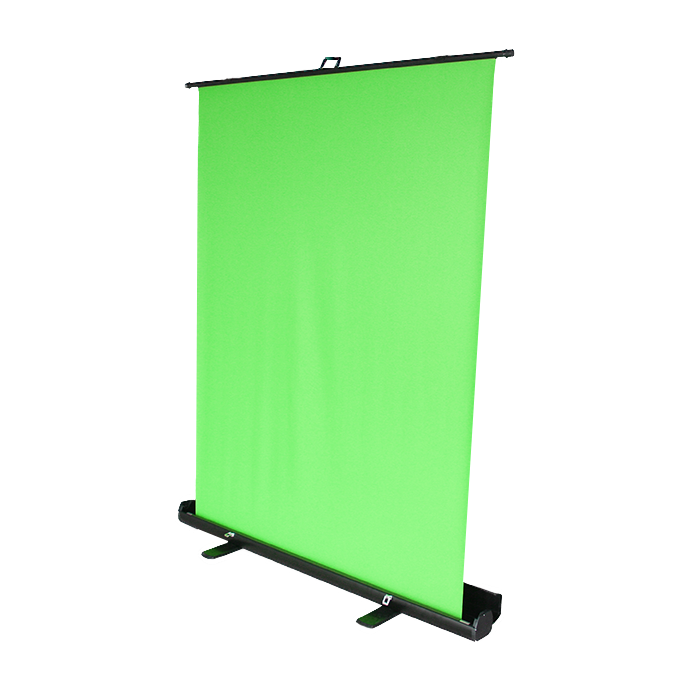 Green screen Collapsible and Retractable Chromakey Panel - Backdropsource