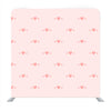 Pattern of Pink Hearts Media wall - Backdropsource