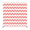 Pink And White Zig Zag Pattern Media wall - Backdropsource