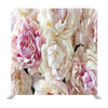 Pink And White Peonies Pattern Background Media Wall - Backdropsource