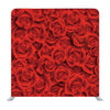 Red Roses in Red Textured Media Wall - Backdropsource