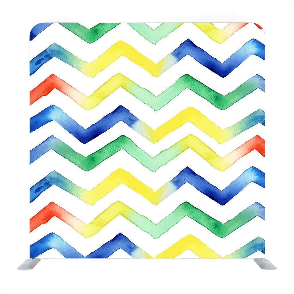 Seamless Fashion Zigzag Pattern in white background backdrop - Backdropsource