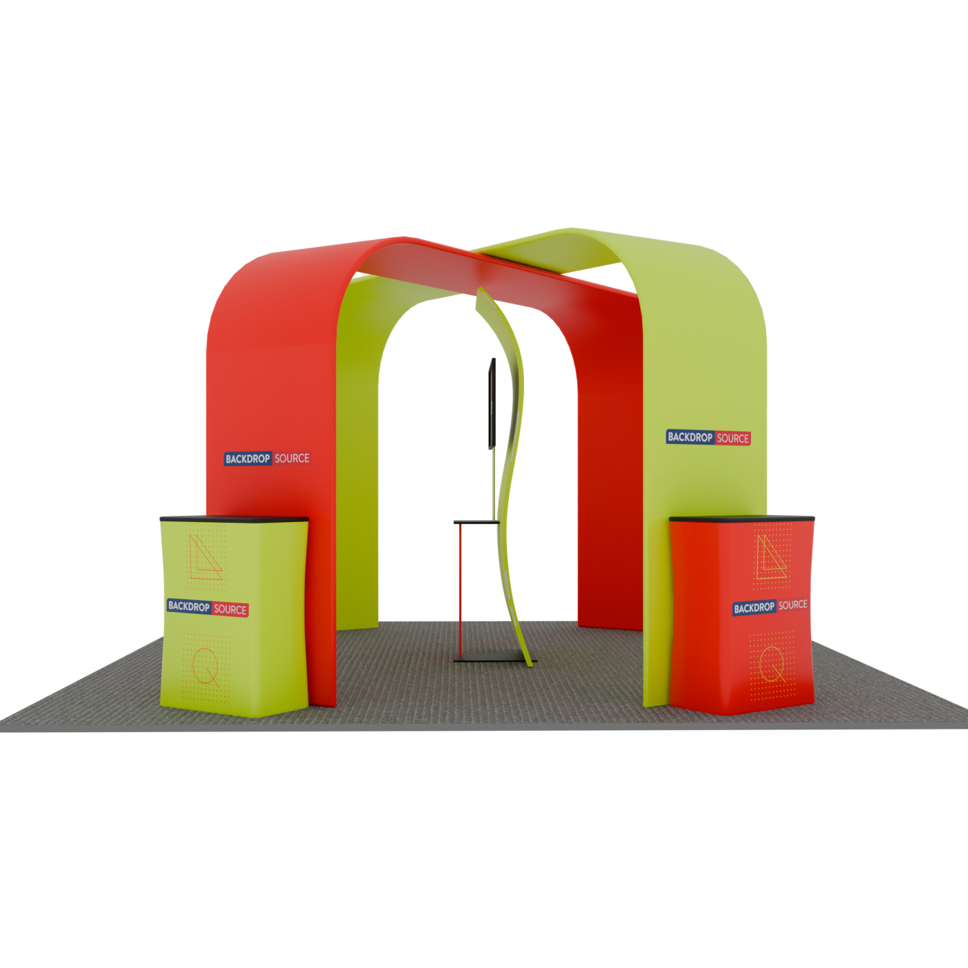 Modular Booth Kits 20ft x 20ft - Model 05