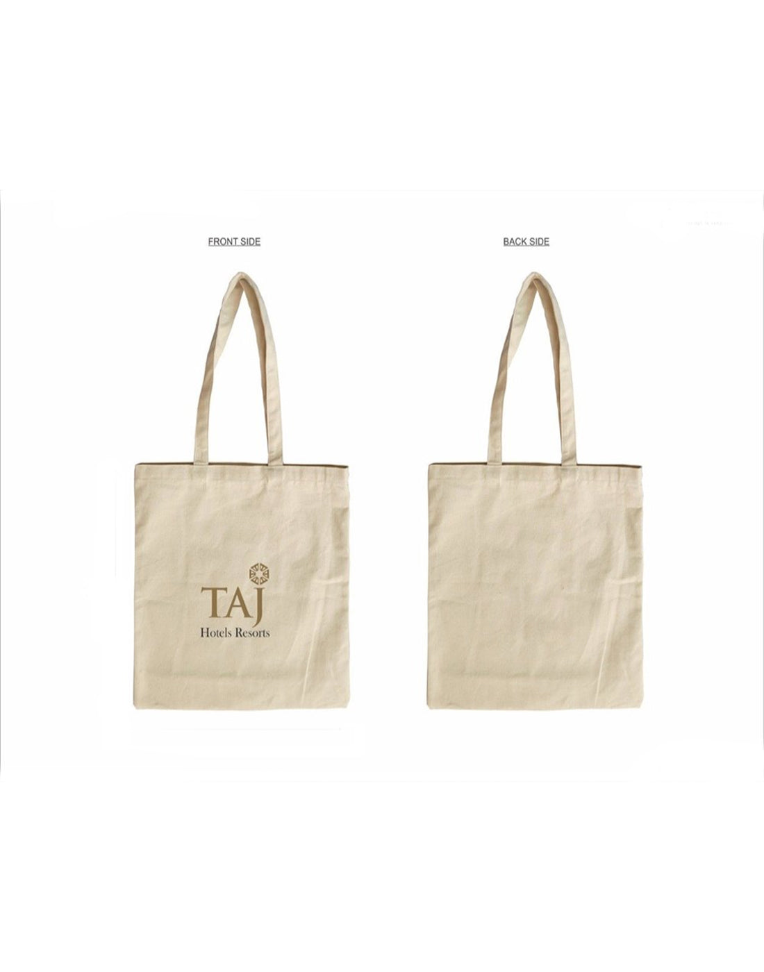 White Canvas Cotton Tote Bag