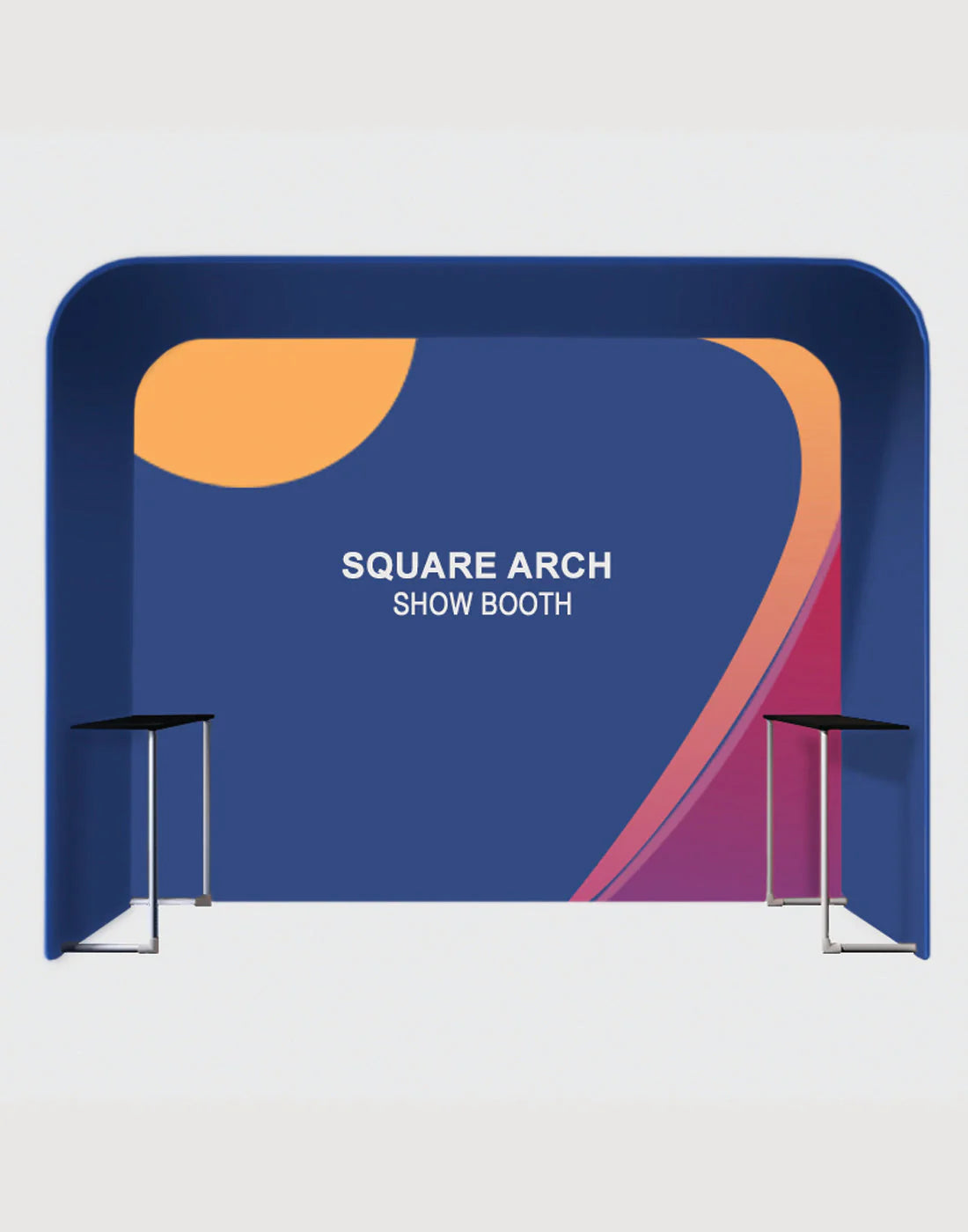 كشك المعرض التجاري Square Arch مع الرف