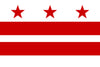 Washington D.C State Flag - Backdropsource