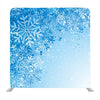 Winter background Snowflakes on snow Media wall - Backdropsource