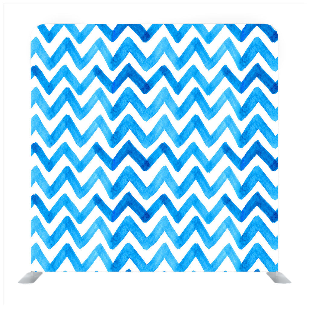 Zigzag pattern of white background with  blue lines - Backdropsource