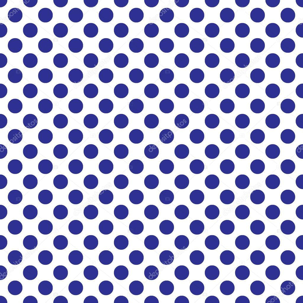 Seamless Vector Blue Polka Dots Print Photography Backdrop