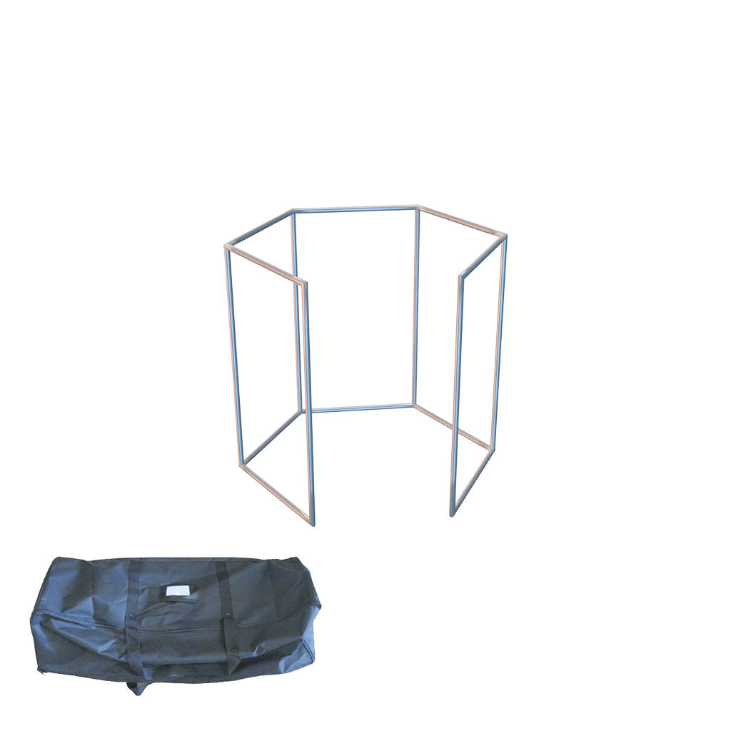 Hexagon Photobooth Enclosure - Backdropsource